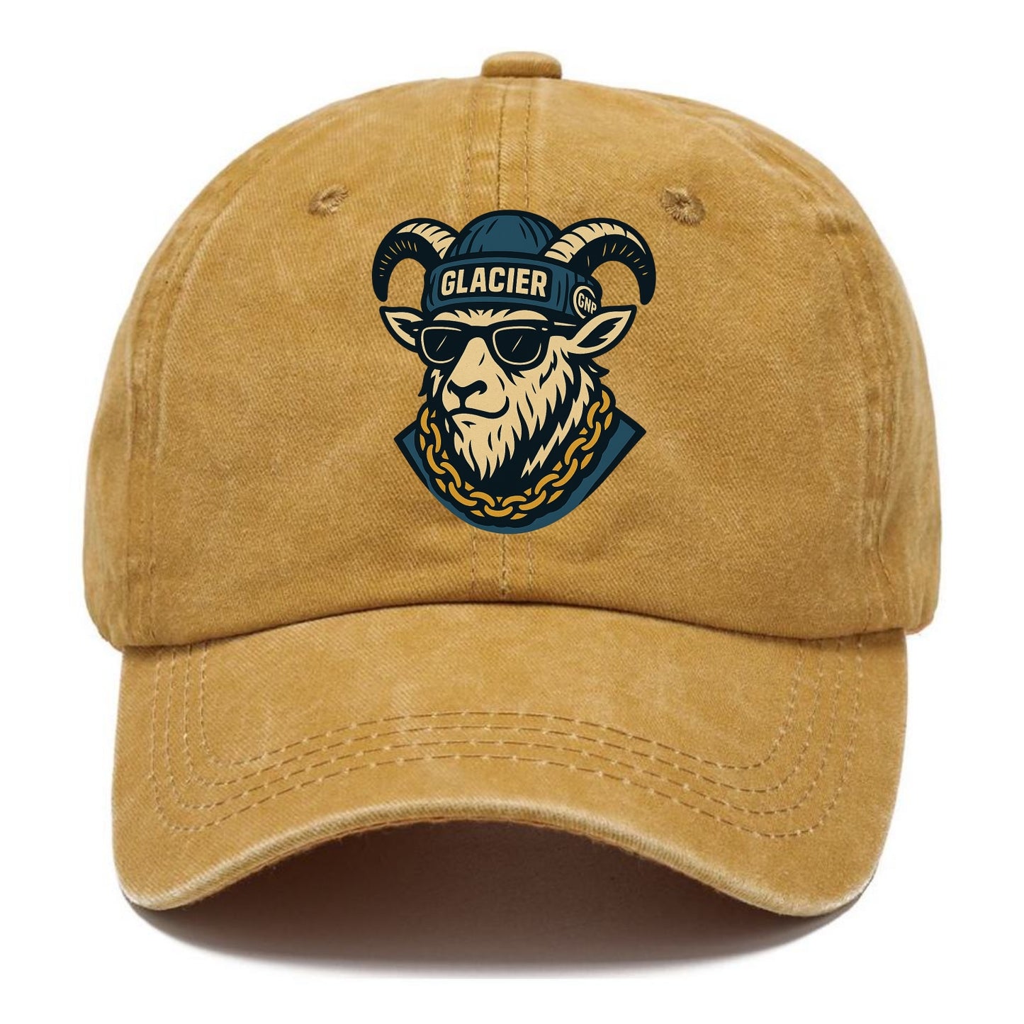 Glacier Mountain Goat - Classic Cap - Golden Harvest(Yellow)