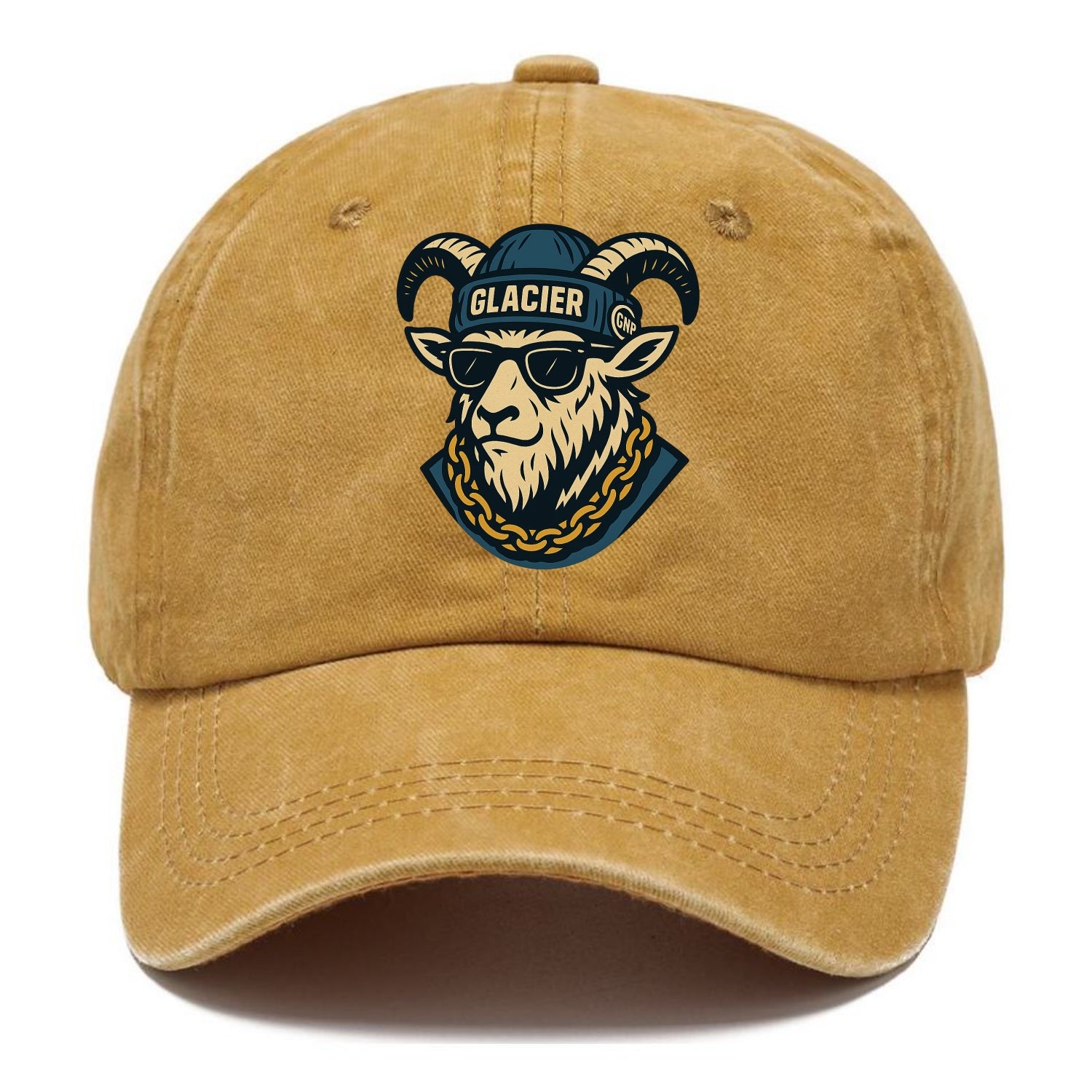 Glacier Mountain Goat - Classic Cap - Golden Harvest(Yellow)