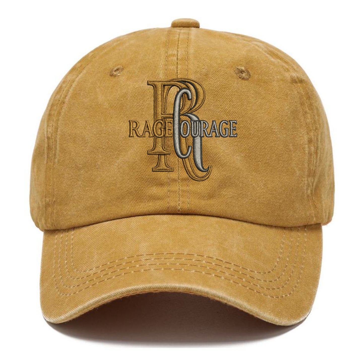 RAGE;COURAGE MODE Warrior Green Hat - Classic Cap - Golden Harvest(Yellow)