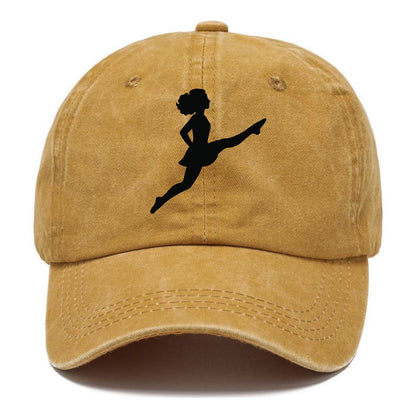 Irish step dancer Riverdance leap - Classic Cap - Golden Harvest(Yellow)