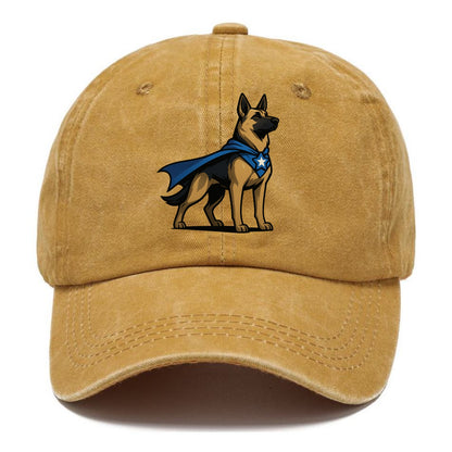 German Shepherd Patriotic Hero  - Classic Cap - Golden Harvest(Yellow)