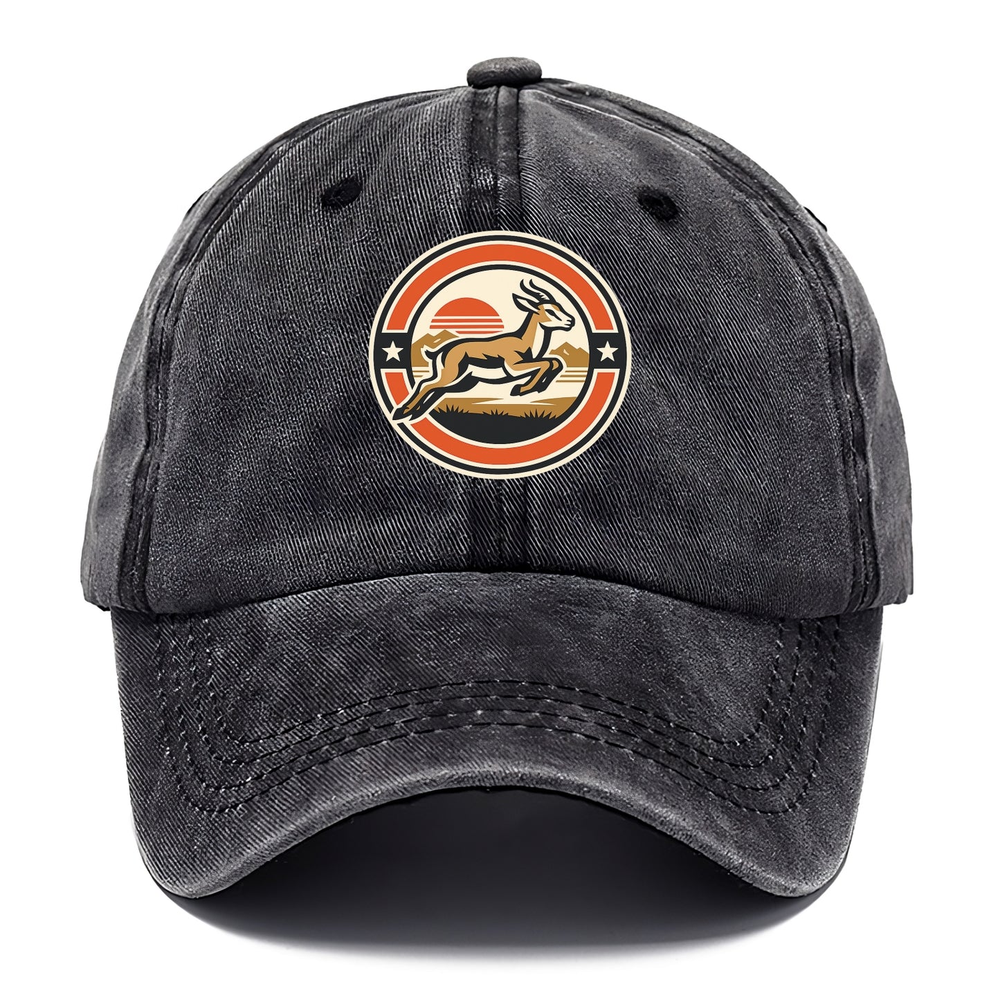 Proud Springbok Emblem - Classic Cap - Graphite