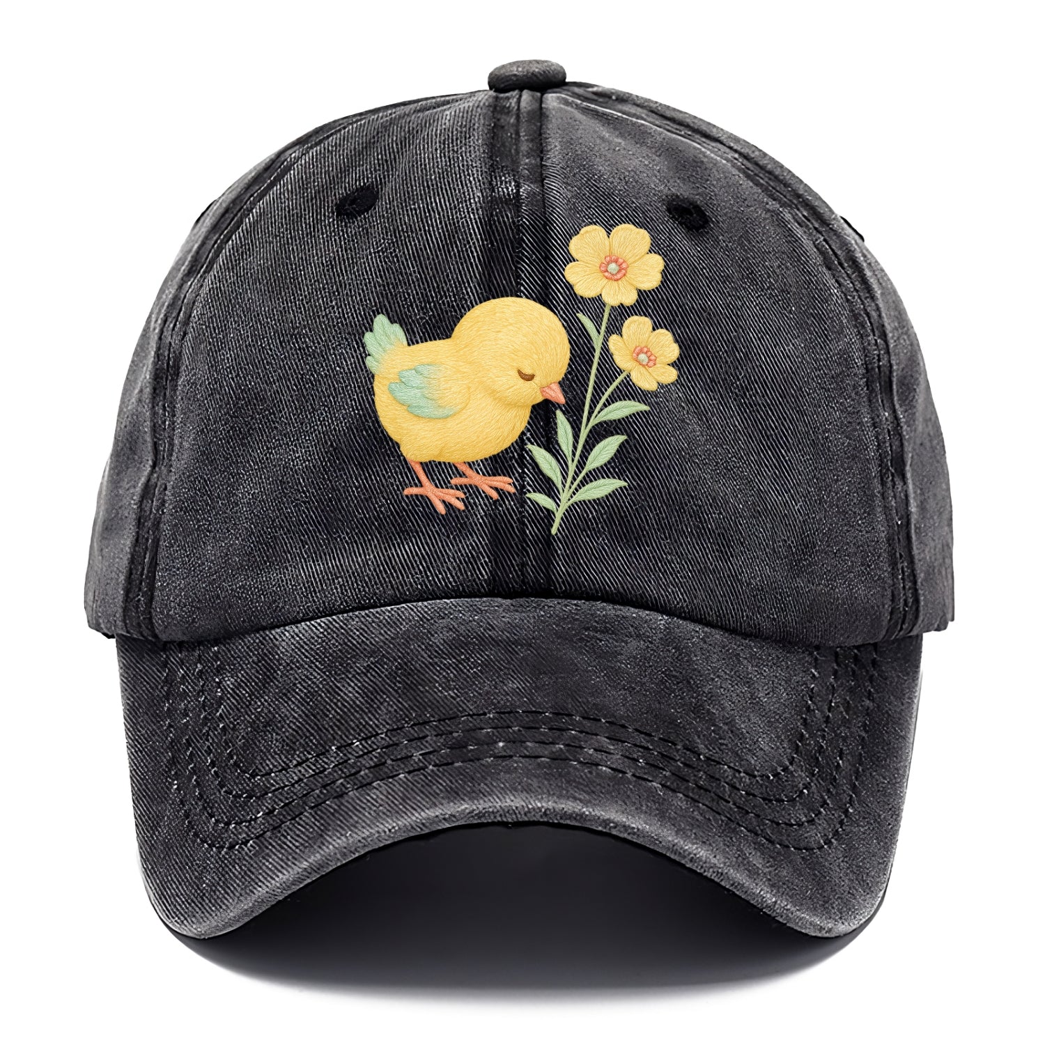 Yellow Chick - Classic Cap - Graphite