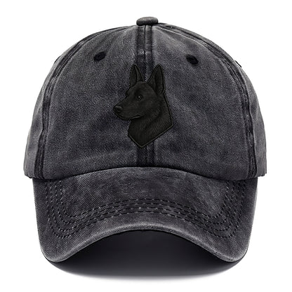 Belgian Sheepdog - Modern black shepherd - Classic Cap - Graphite