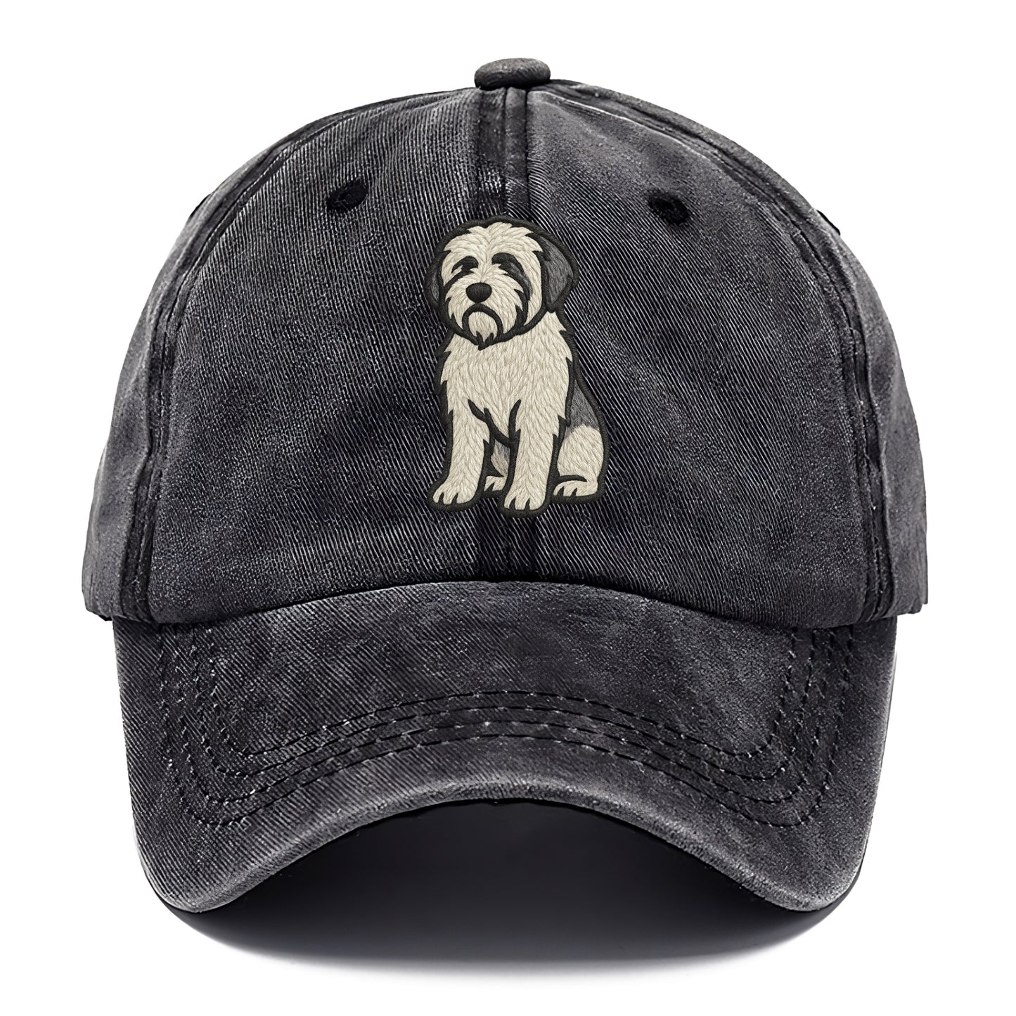 Polish Lowland Sheepdog - White and gray - Classic Cap - Graphite