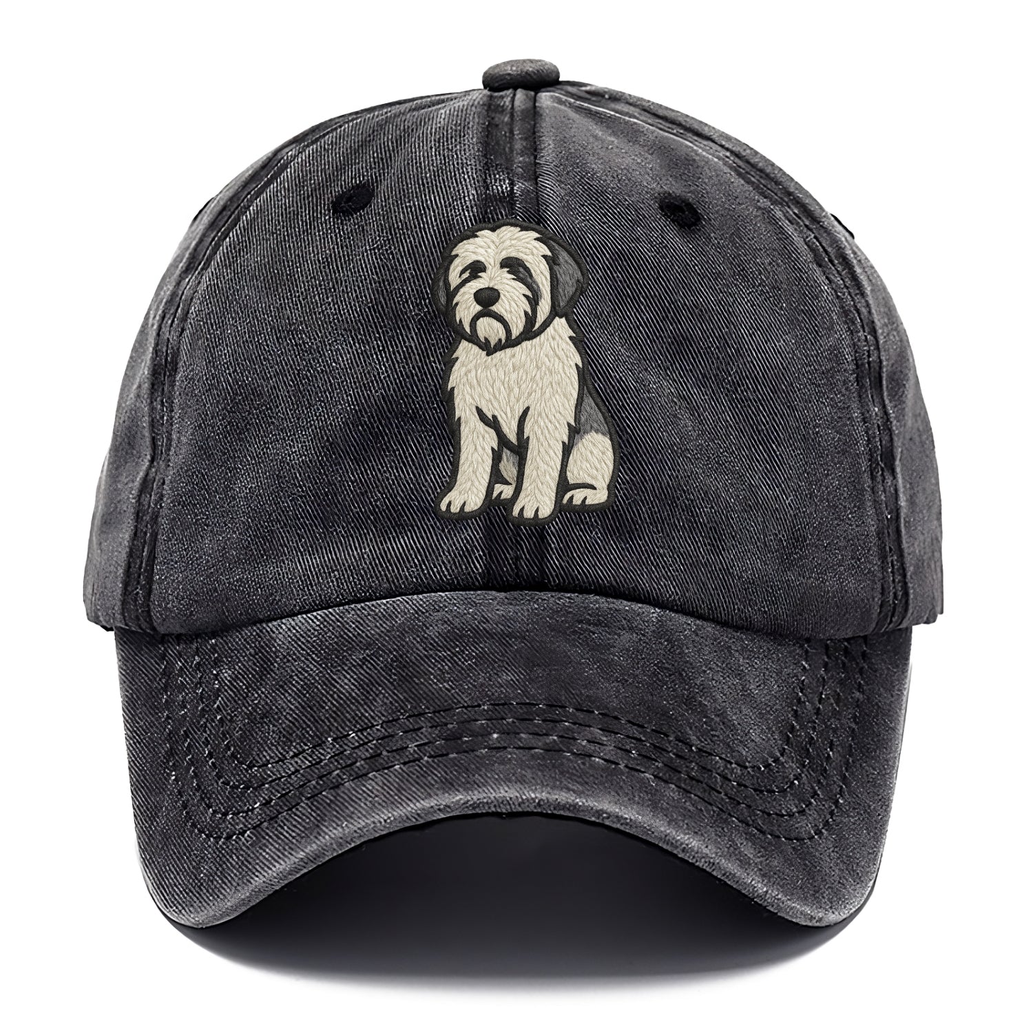 Polish Lowland Sheepdog - White and gray - Classic Cap - Graphite