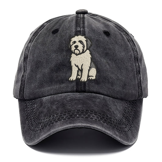 Polish Lowland Sheepdog - White and gray - Classic Cap - Graphite