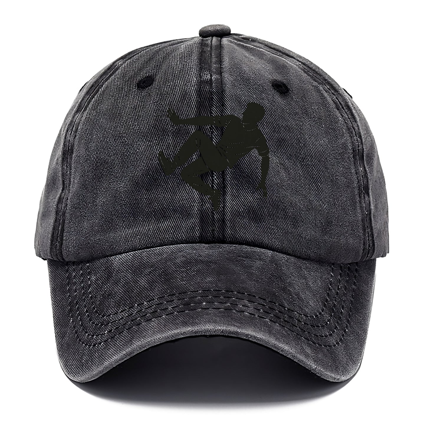 Parkour athlete wall run - Classic Cap - Graphite