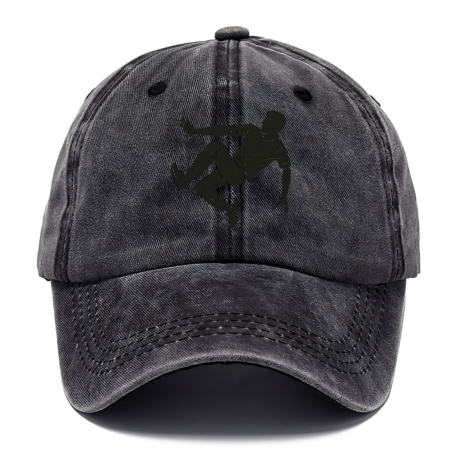 Parkour athlete wall run - Classic Cap - Graphite