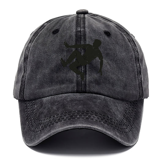 Parkour athlete wall run - Classic Cap - Graphite