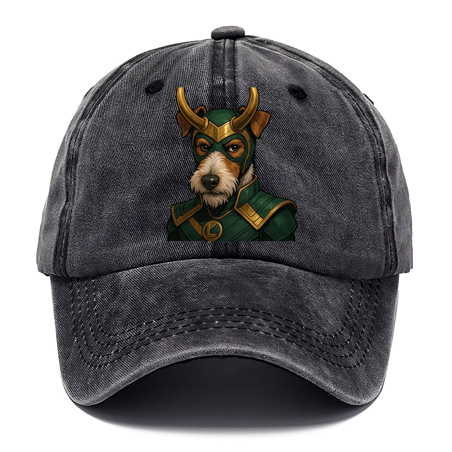 Fox Terrier Loki  - Classic Cap - Graphite