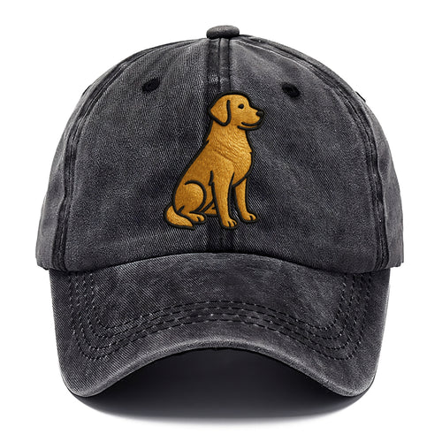 Golden Retriever - Contemporary geometri - Classic Cap