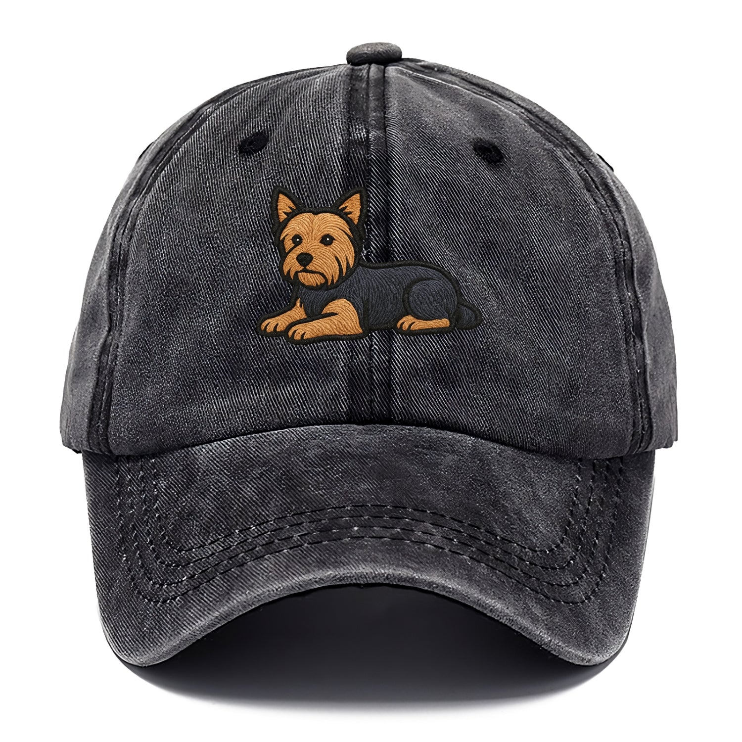 Yorkshire Terrier - Blue and tan relaxed Classic Cap - Graphite