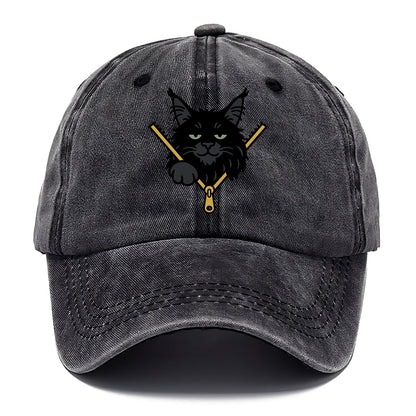 Black Maine Coon - Classic Cap - Graphite