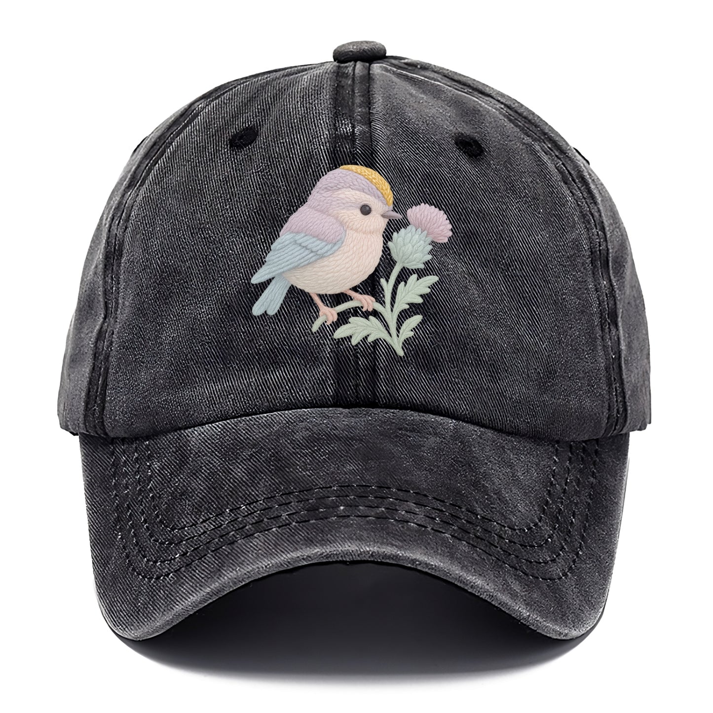 Firecrest Thistle Crown  - Classic Cap - Graphite
