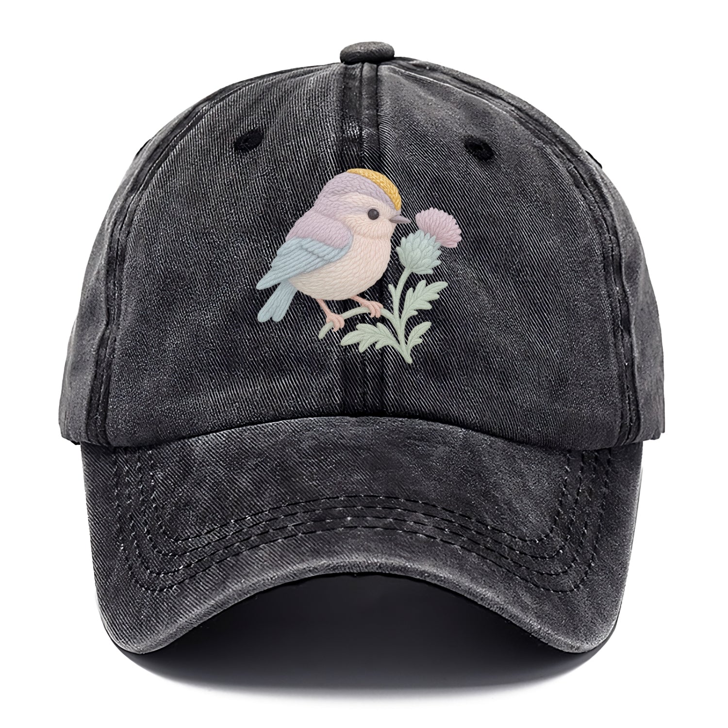 Firecrest Thistle Crown  - Classic Cap - Graphite