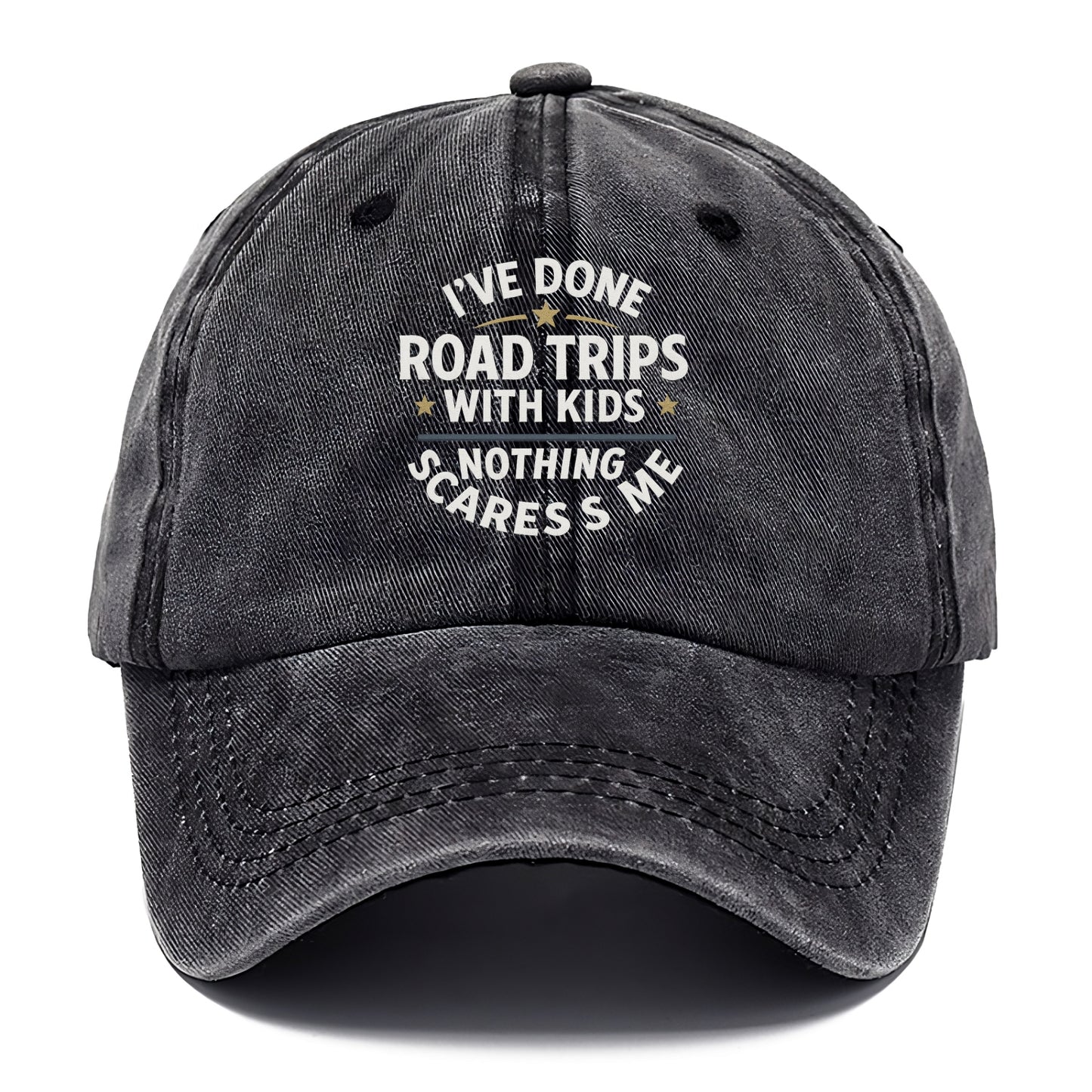 I've done road trips with kids, nothing scares me - Classic Cap - Graphite