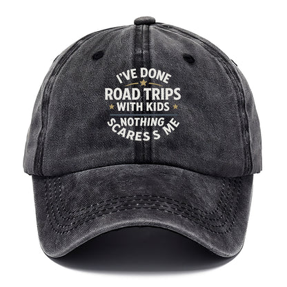 I've done road trips with kids, nothing scares me - Classic Cap - Graphite