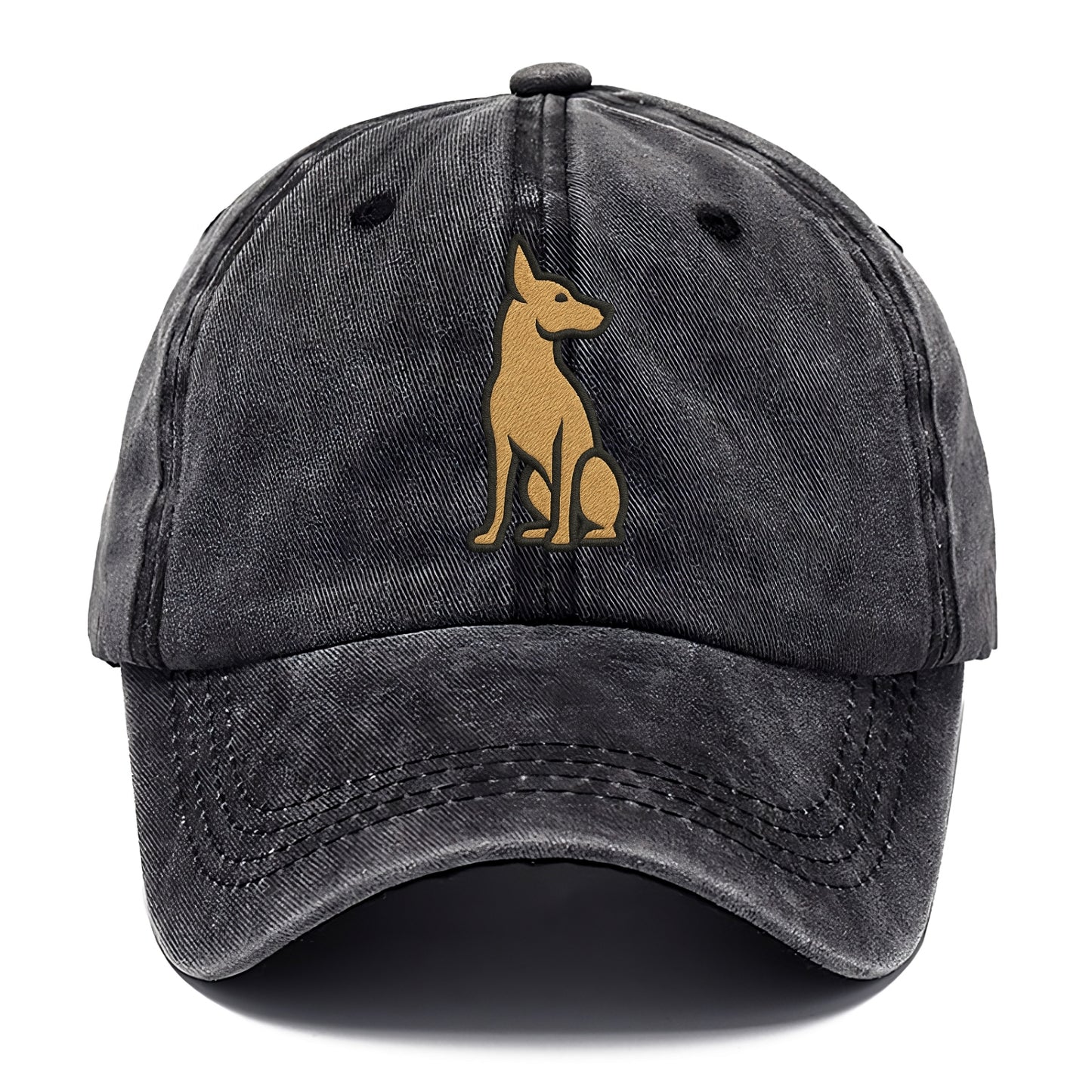 Pharaoh Hound - Tan colored sitting pose Classic Cap - Graphite