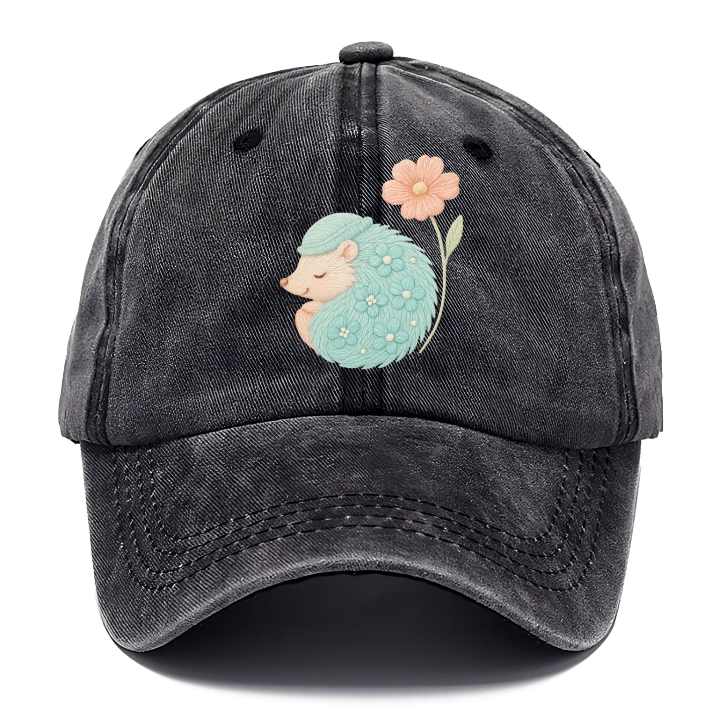 Aqua Hedgehog - Classic Cap - Graphite
