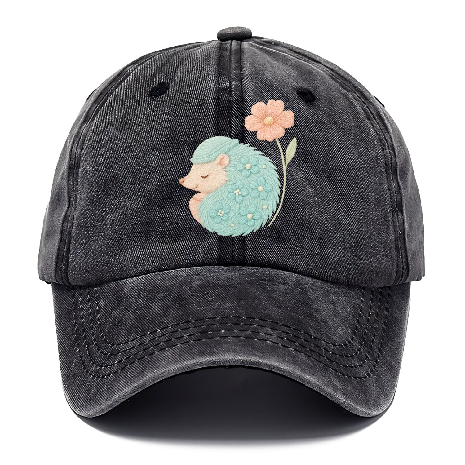 Aqua Hedgehog - Classic Cap - Graphite