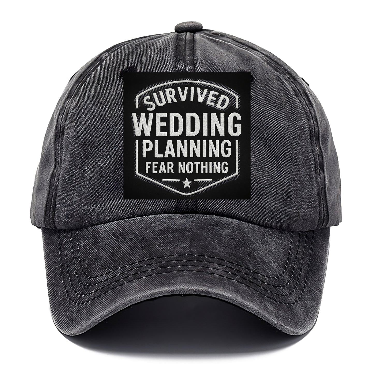 Survived wedding planning, fear nothing - Classic Cap - Graphite