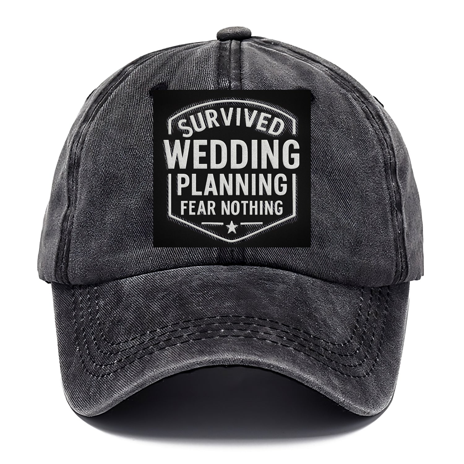 Survived wedding planning, fear nothing - Classic Cap - Graphite