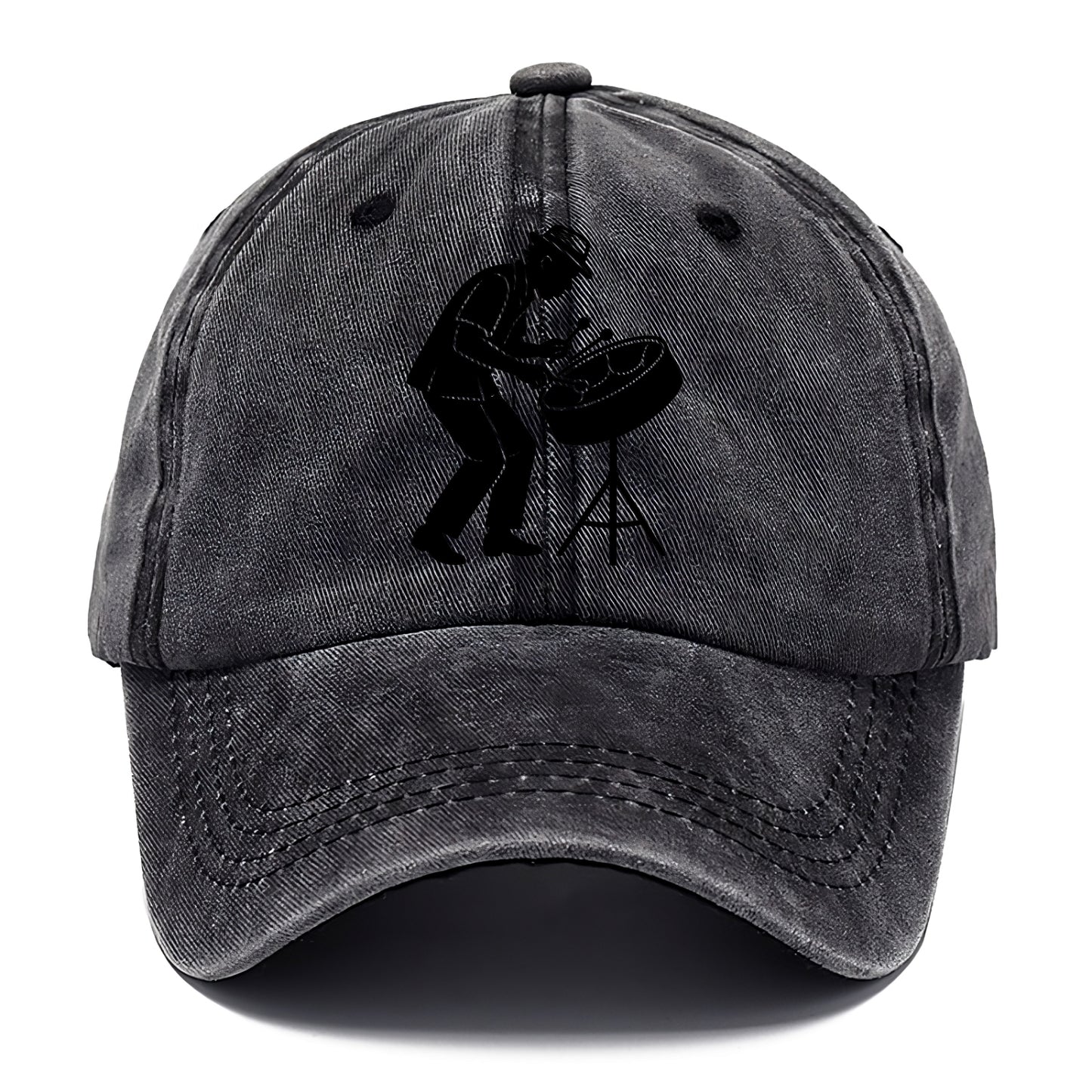 Steel drum player Caribbean rhythm - Classic Cap - Graphite