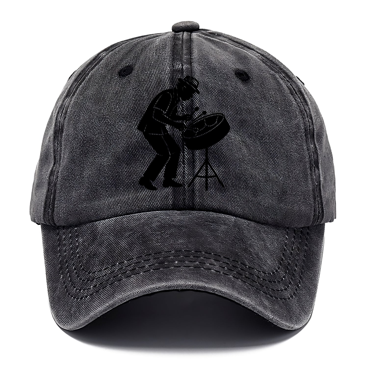 Steel drum player Caribbean rhythm - Classic Cap - Graphite
