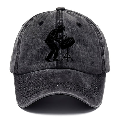 Steel drum player Caribbean rhythm - Classic Cap - Graphite
