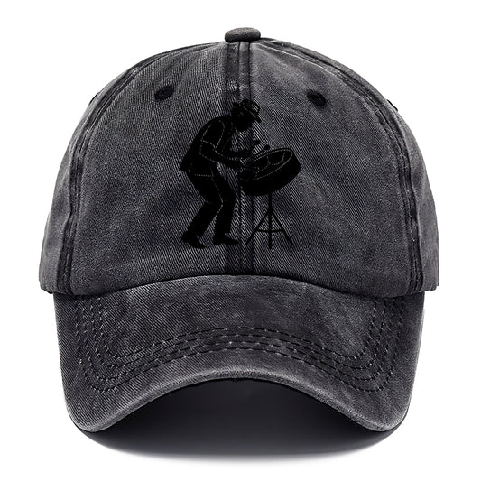 Steel drum player Caribbean rhythm - Classic Cap - Graphite