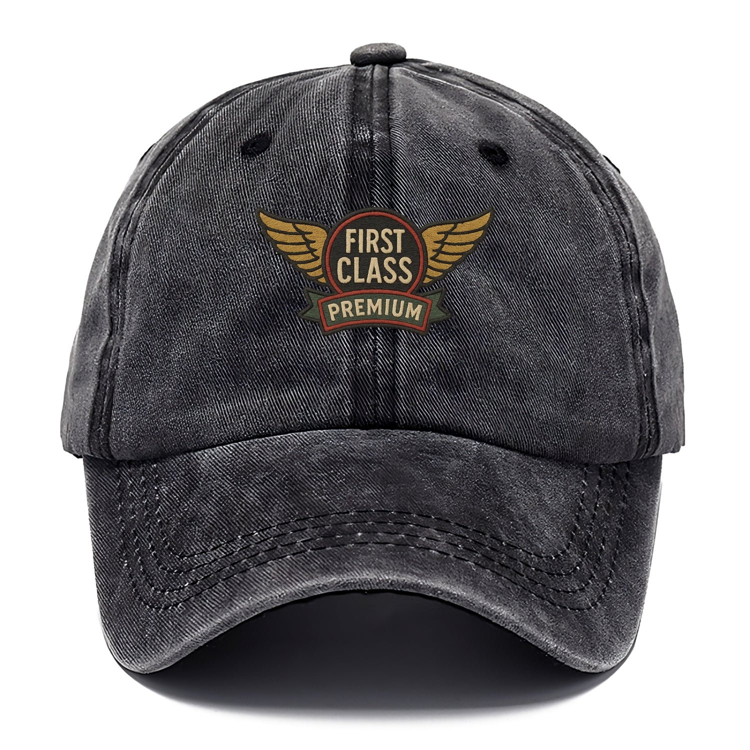First Class Emblem  - Classic Cap - Graphite