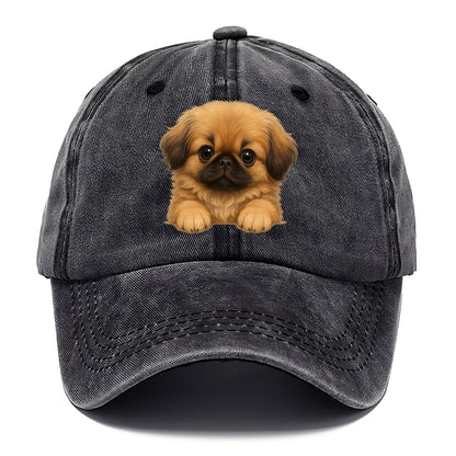 Pekingese  - Classic Cap - Graphite