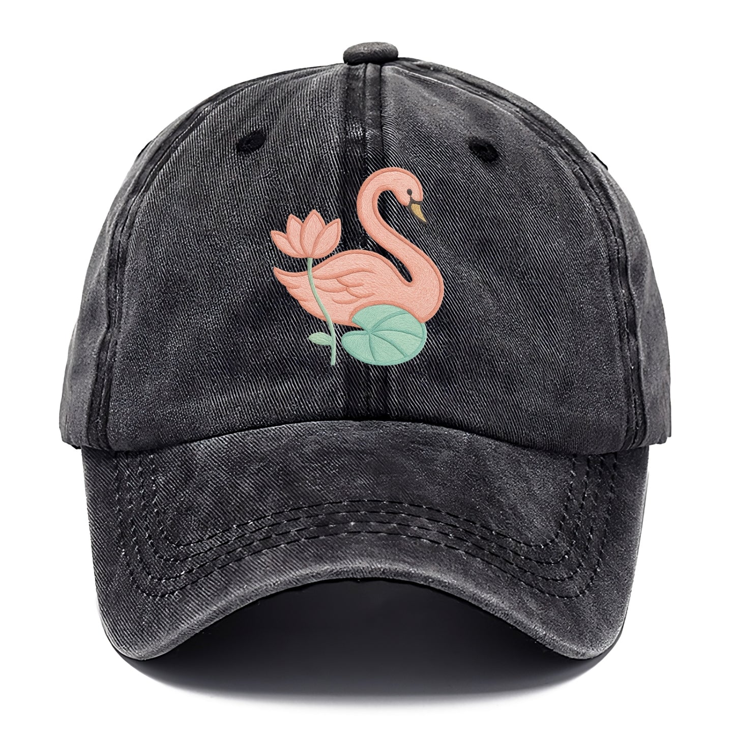 Coral Swan - Classic Cap - Graphite