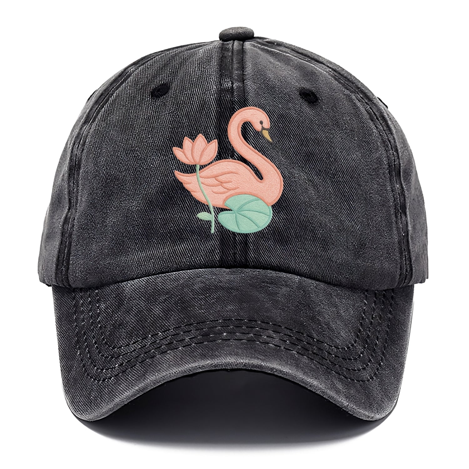 Coral Swan - Classic Cap - Graphite