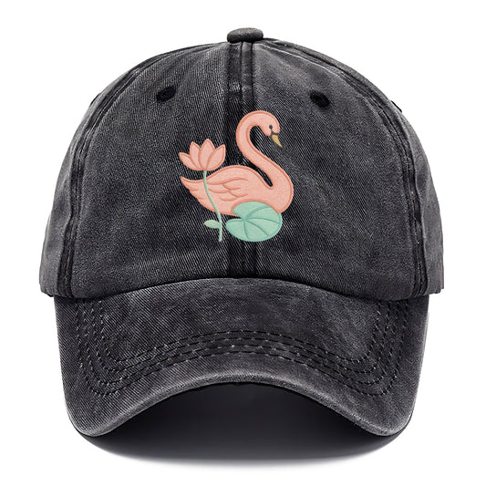 Coral Swan - Classic Cap - Graphite