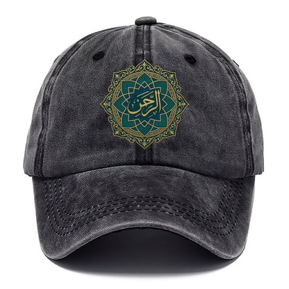Ar-Rahman Geometric - Classic Cap - Graphite