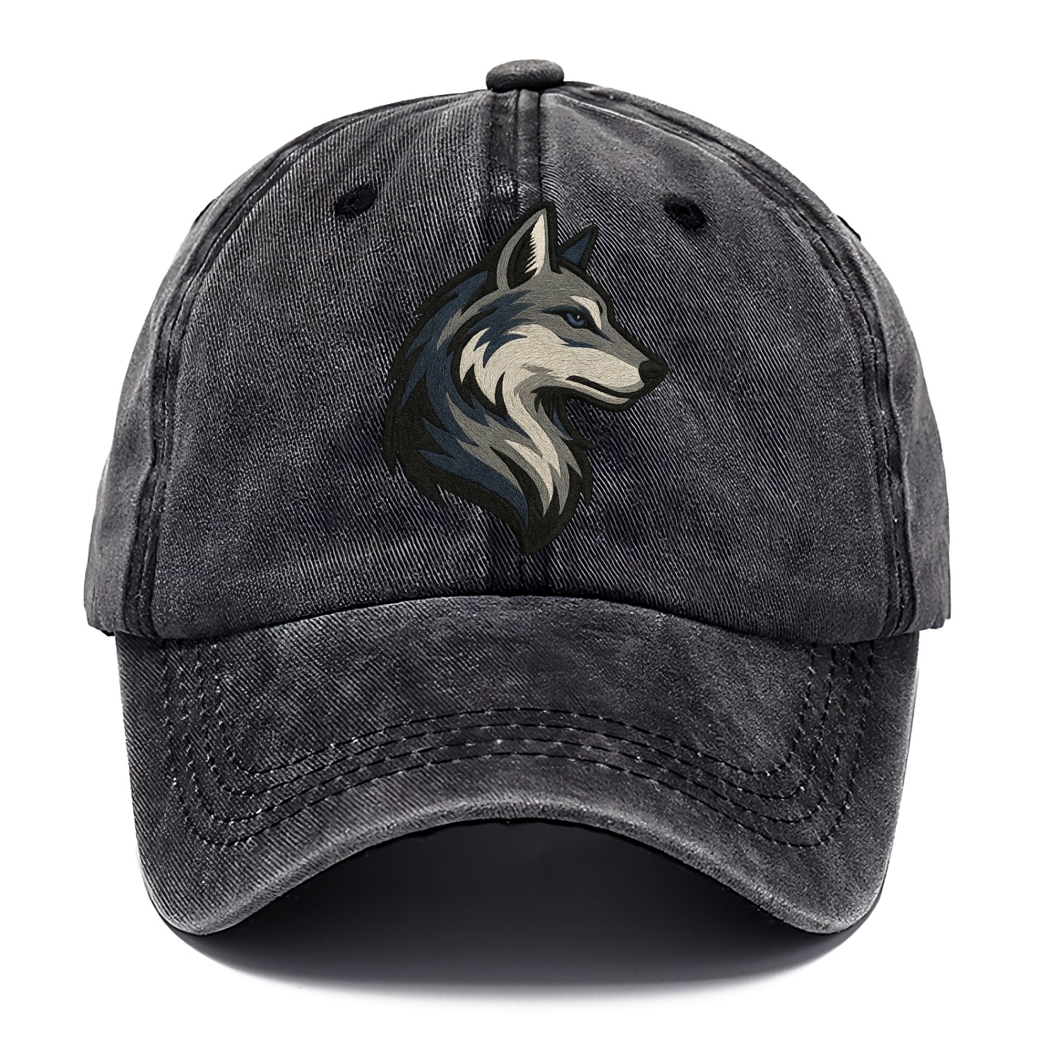 Lone Wolf Wanderer  - Classic Cap - Graphite