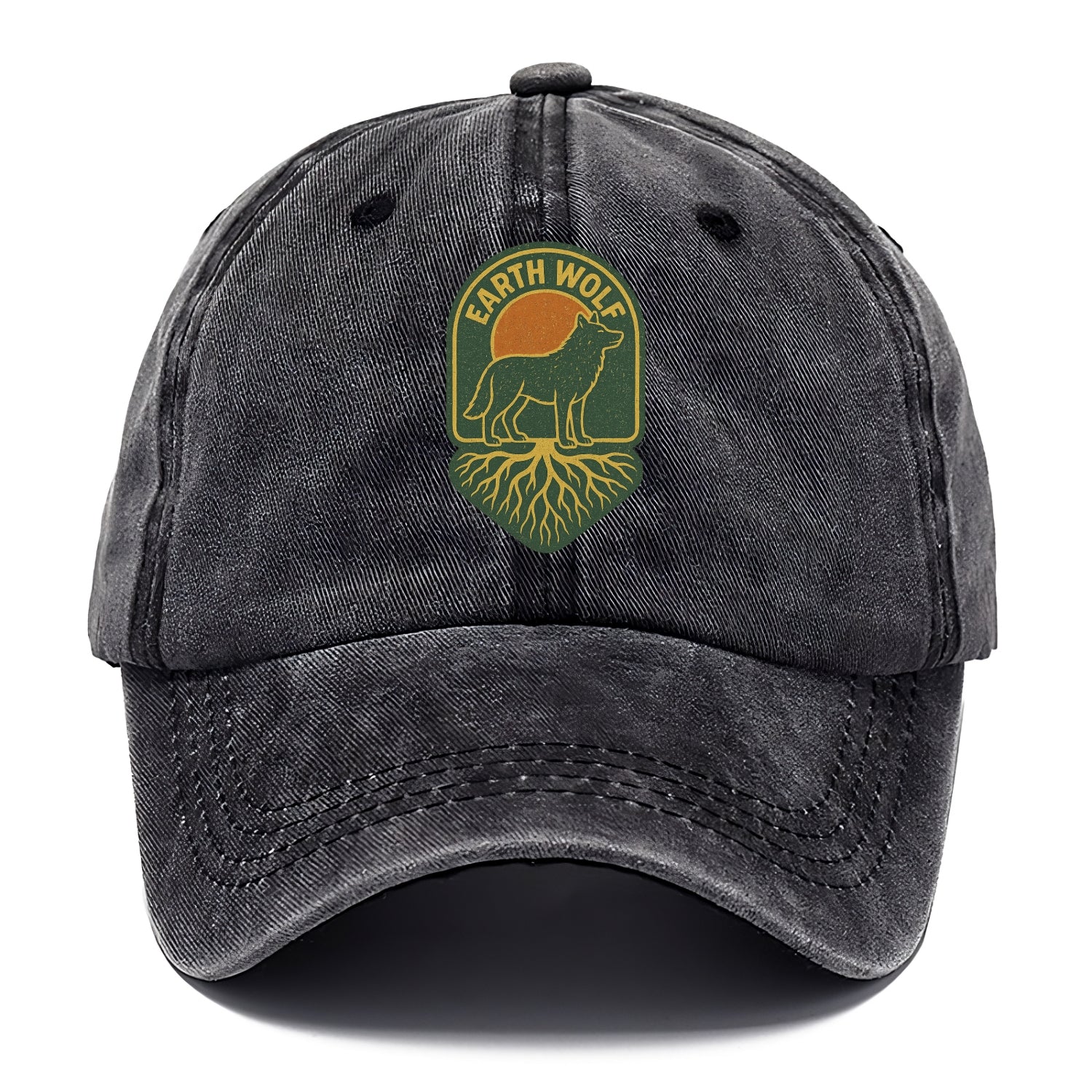 Earth Wolf Roots  - Classic Cap - Graphite