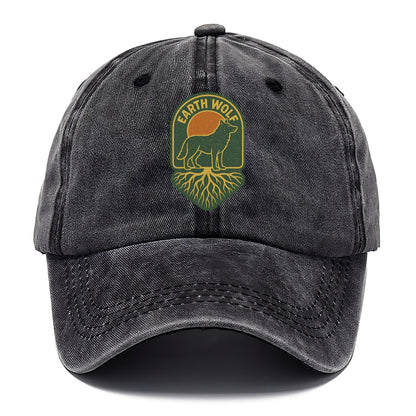 Earth Wolf Roots  - Classic Cap - Graphite