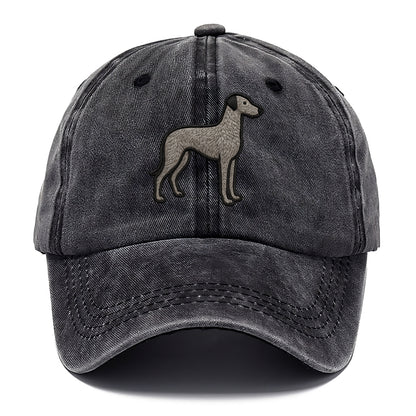 Scottish Deerhound - Trendy hound silhou - Classic Cap - Graphite