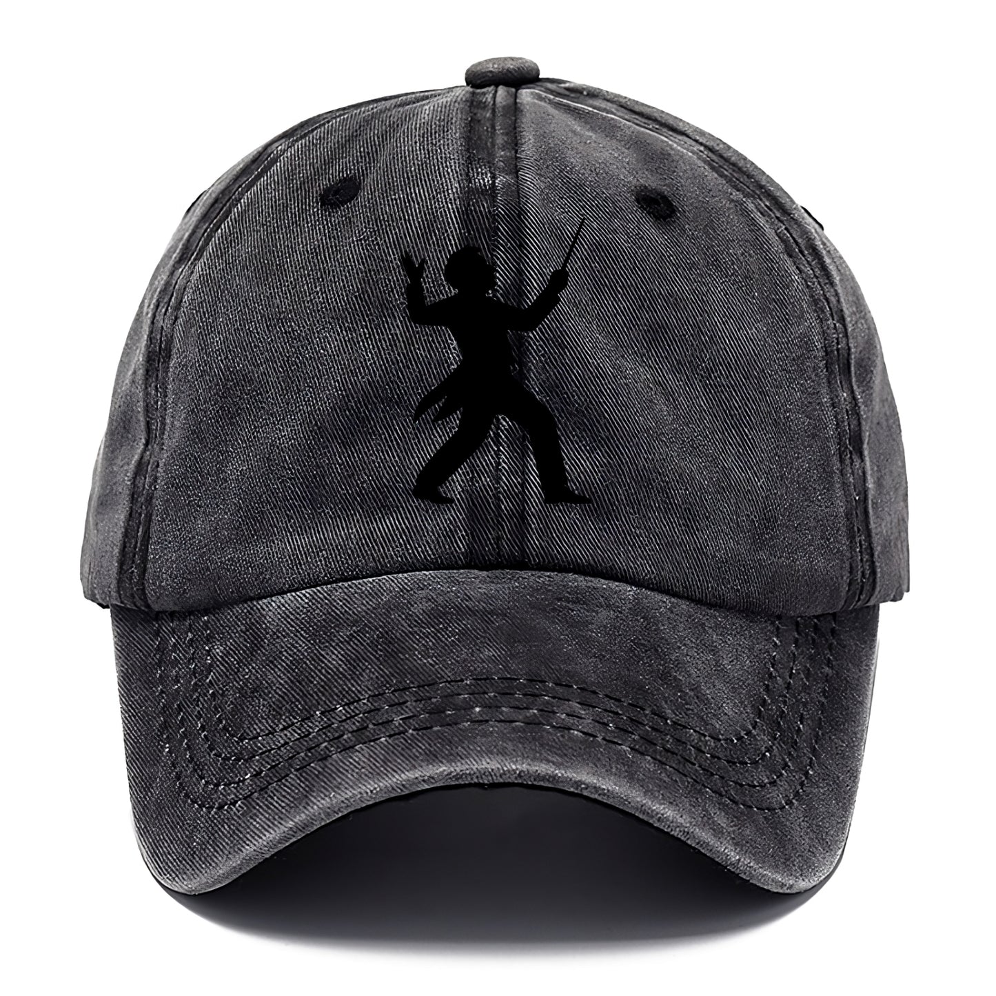 Conductor leading orchestra passionately - Classic Cap - Graphite