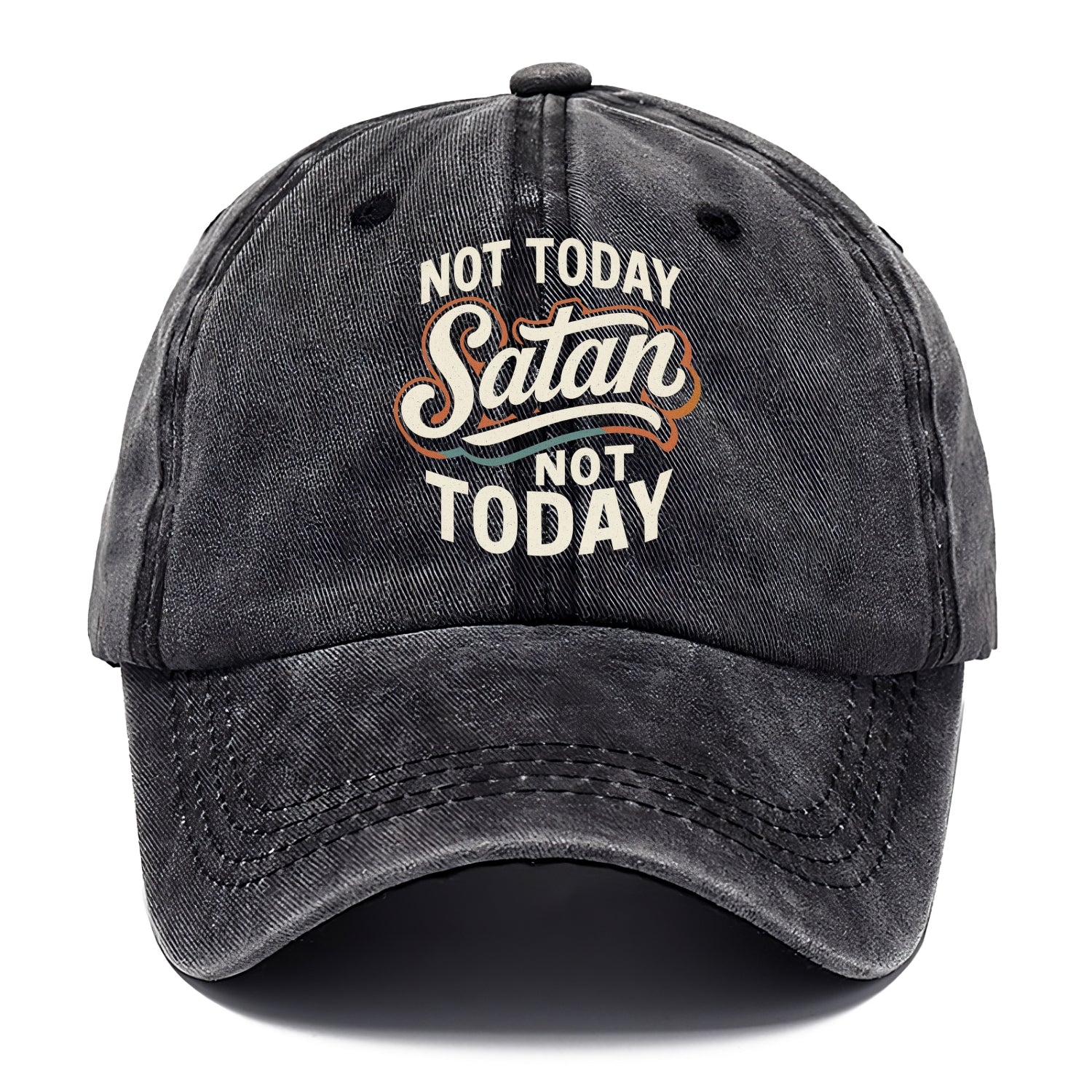 Not Today Satan - Not Today - Classic Cap - Graphite