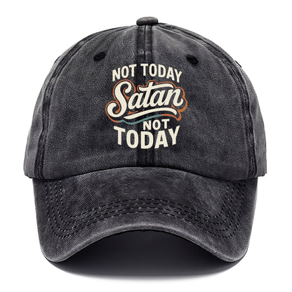 Not Today Satan - Not Today - Classic Cap - Graphite