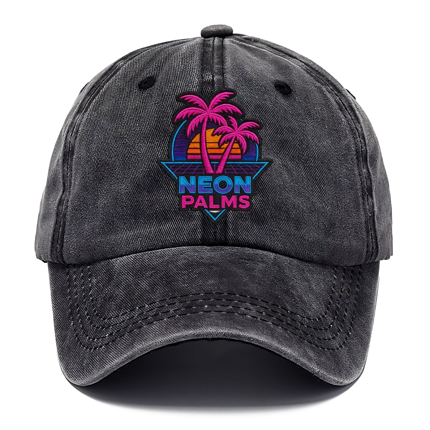 Neon Palms - Classic Cap - Graphite