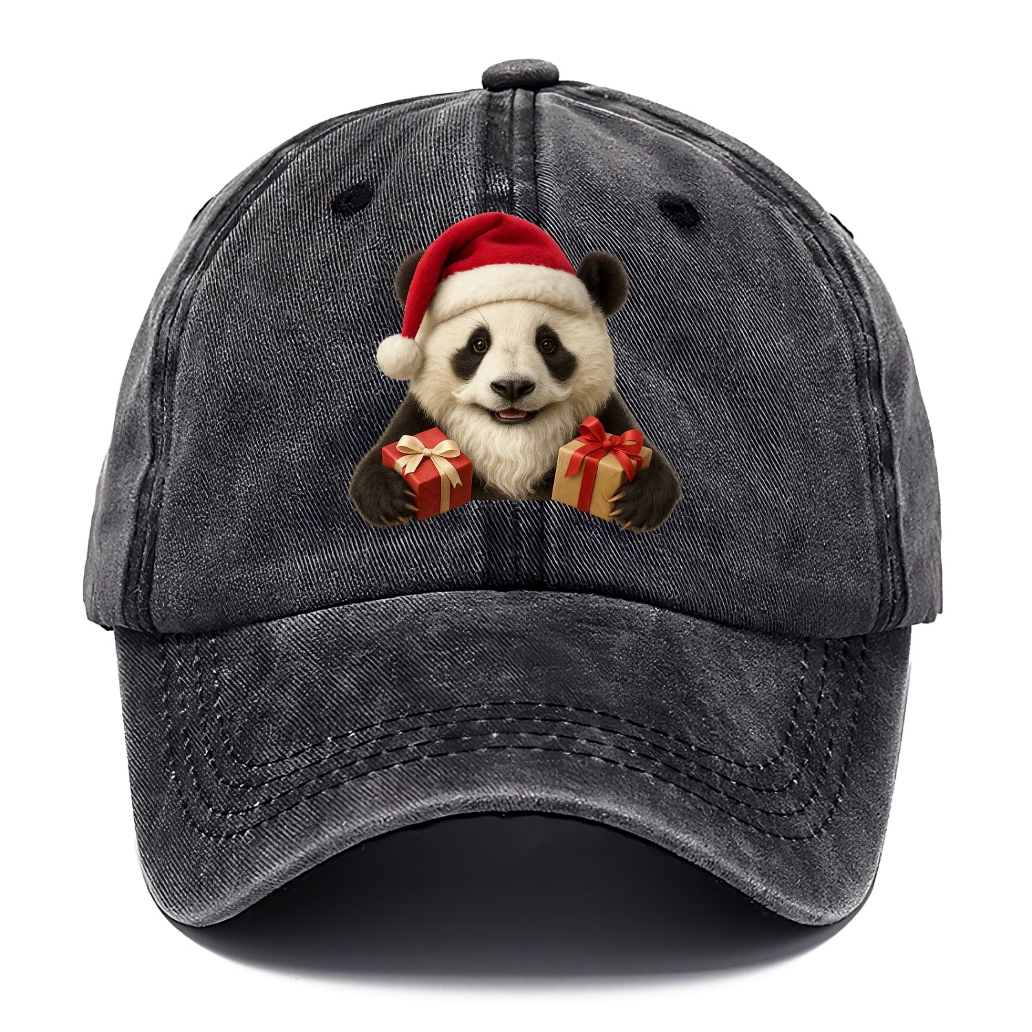 Santa Panda  - Classic Cap - Graphite