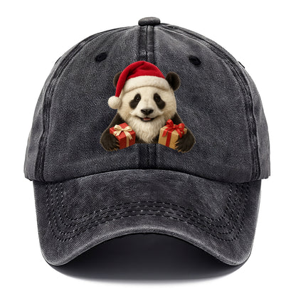 Santa Panda  - Classic Cap - Graphite