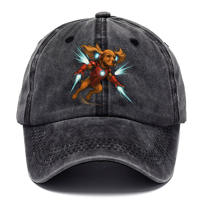 Cocker Spaniel Iron Man  - Classic Cap - Graphite