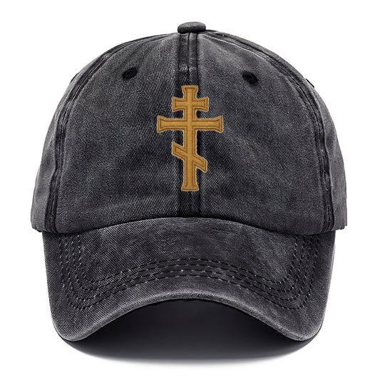 Orthodox Cross  - Classic Cap - Graphite