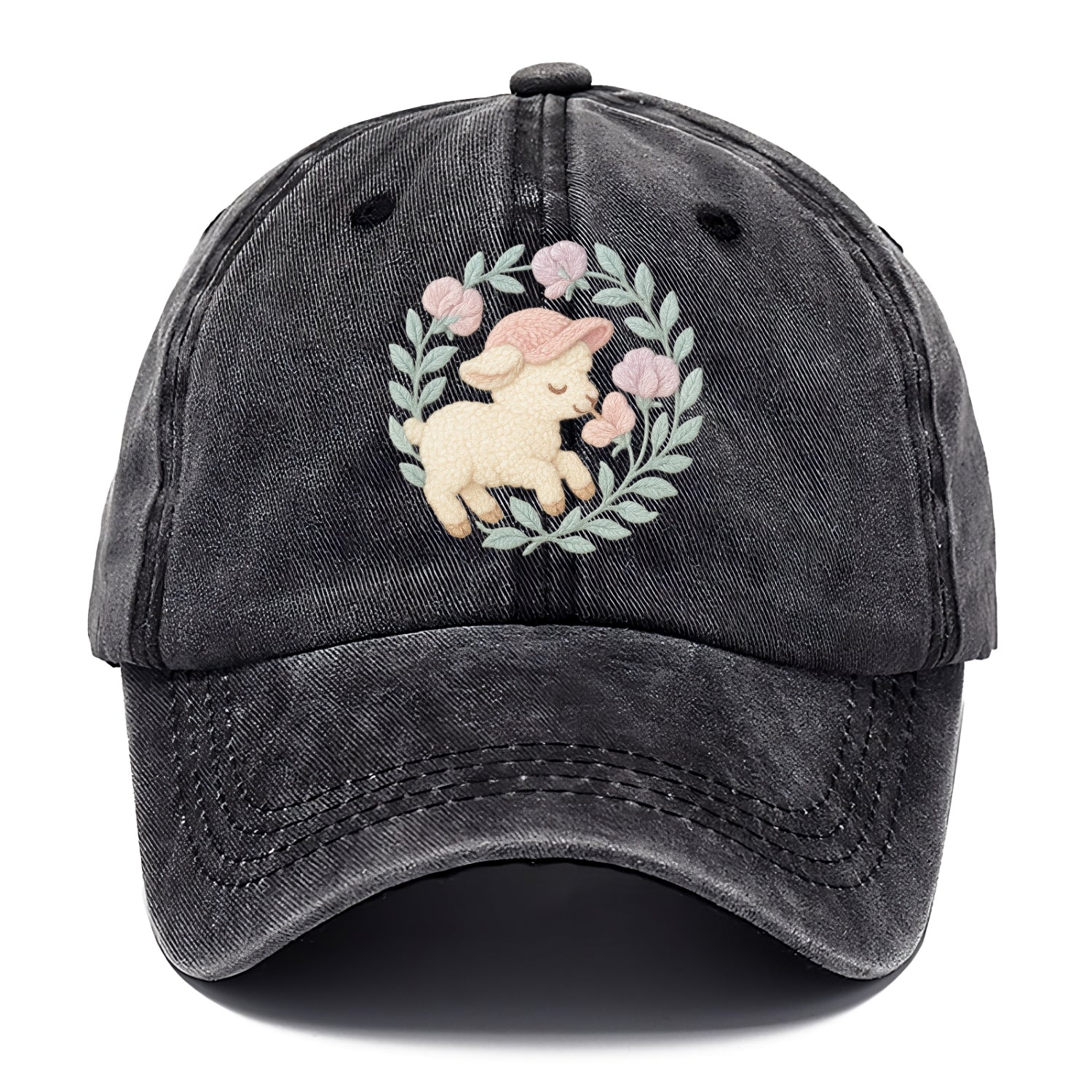 Lamb Sweet Peas  - Classic Cap - Graphite